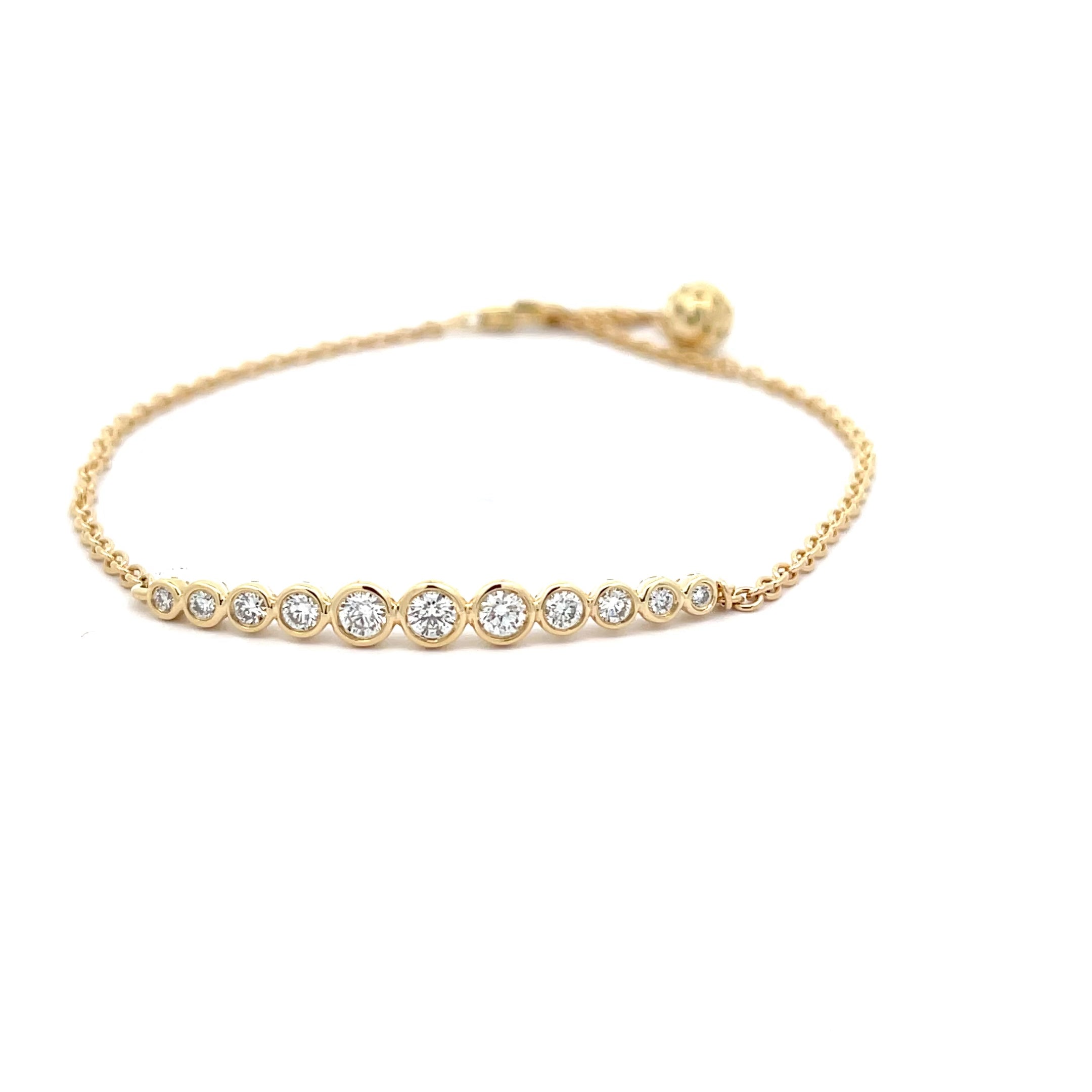 "Dink It!" Diamond Pickleball Bracelet