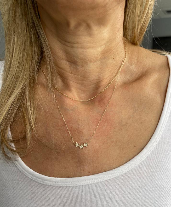 Twinkle Diamond Star Pendant