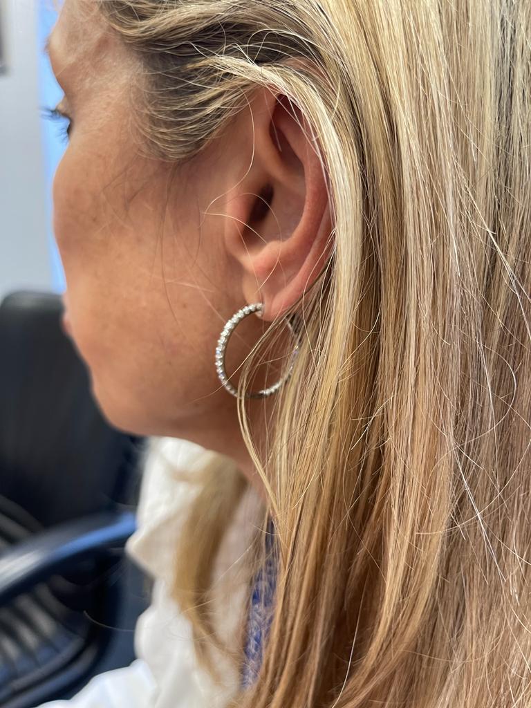 Angela's Large Inside-Out Hoops