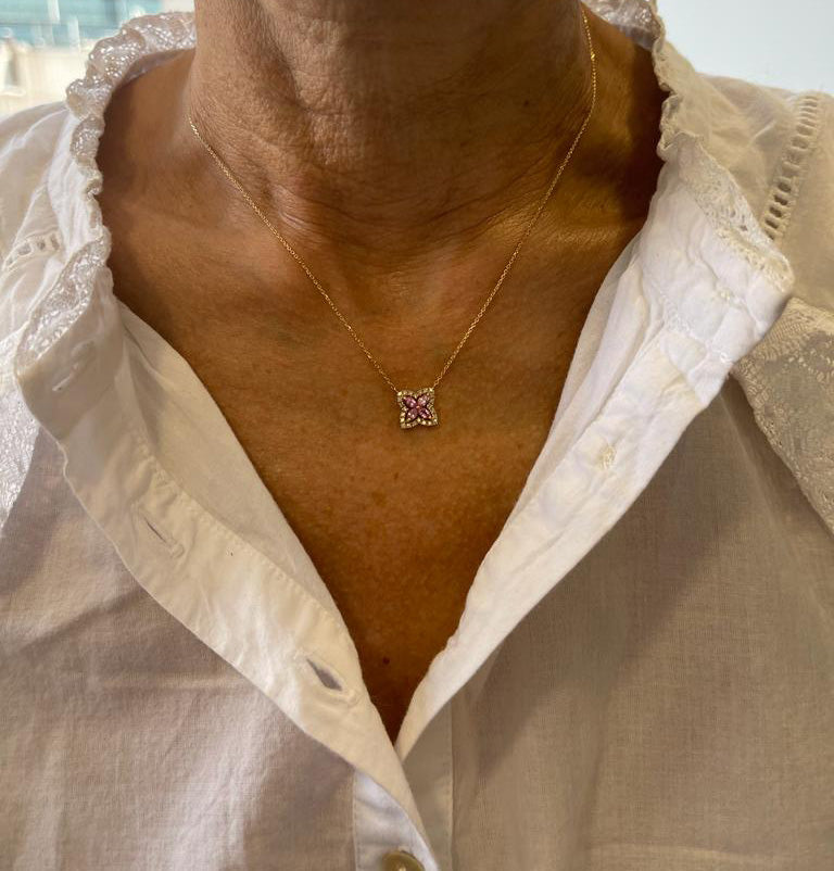 Pink Star Necklace