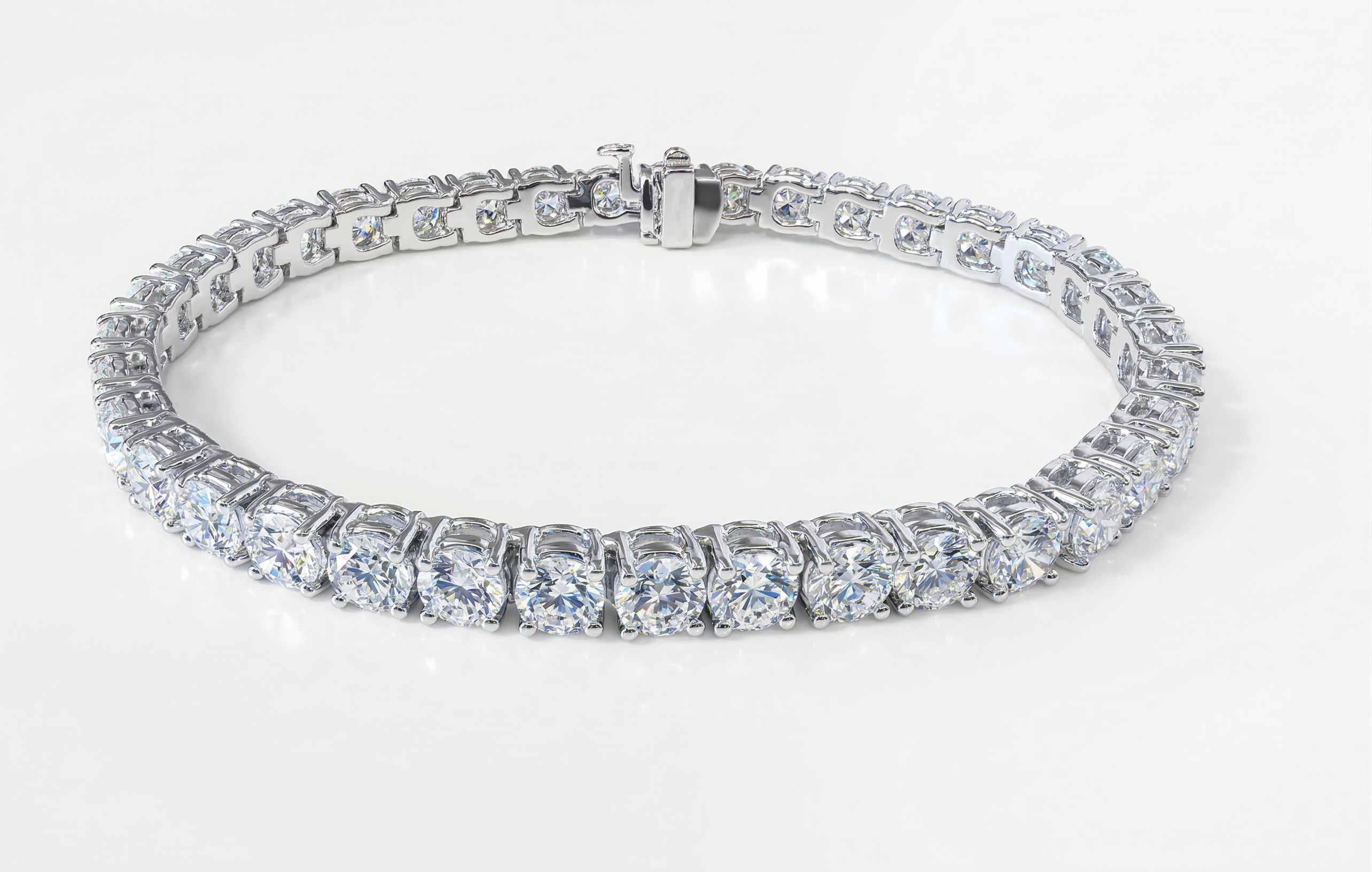 12.47ctw Lab Diamond Bracelet