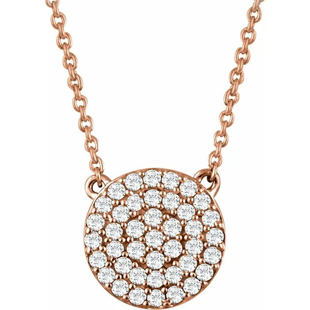 The More the Merrier Diamond Cluster Necklace