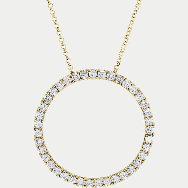 What Comes Around Diamond Necklace