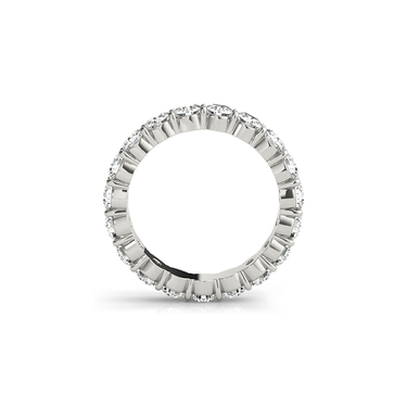 14K White Gold 4 carat diamond ring (H Color/SI Clarity)