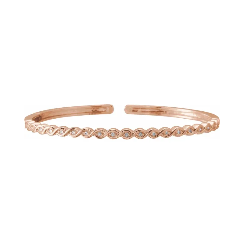 All Eyes on You Diamond Bangle