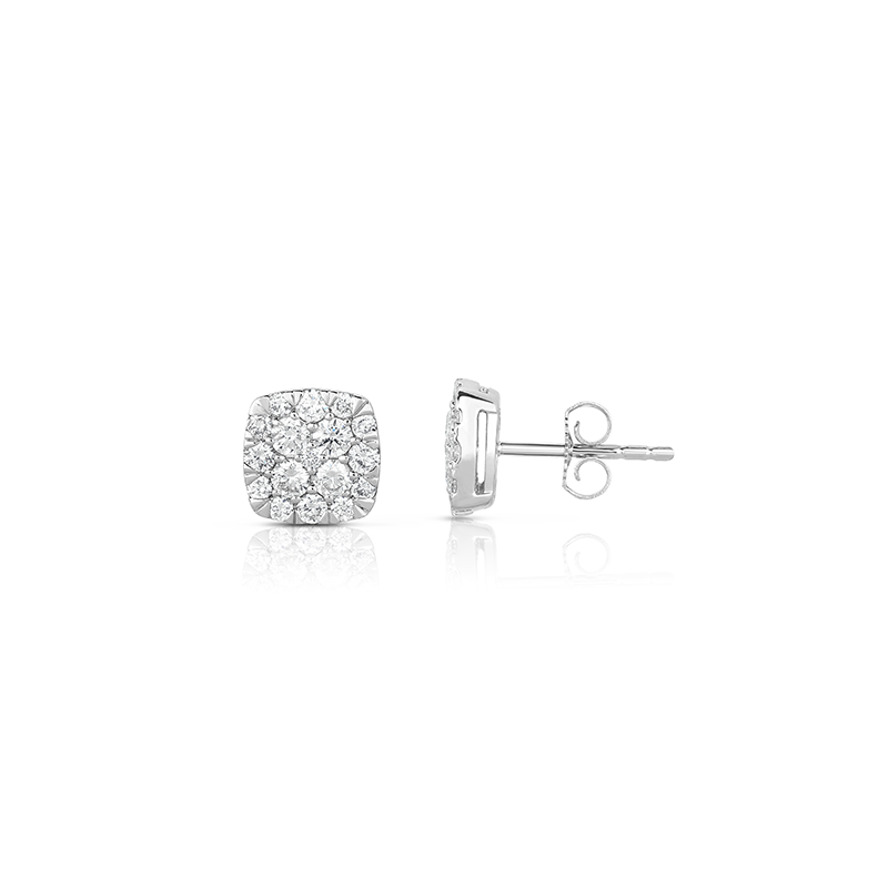 In the Box (Squarish) Stud Earrings