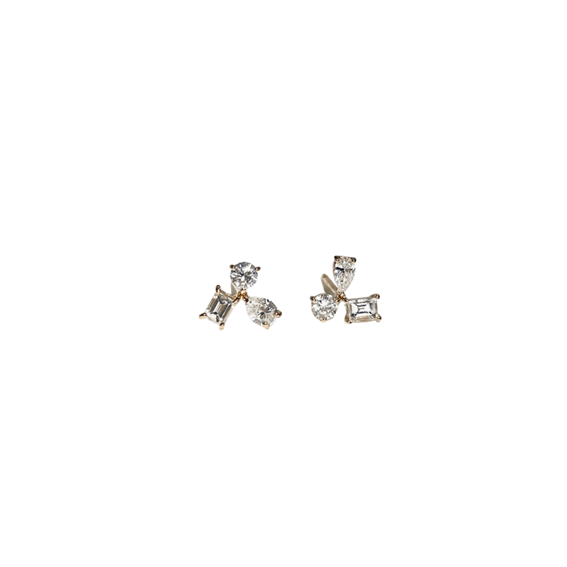 "Spice-O-Life" Diamond Earrings
