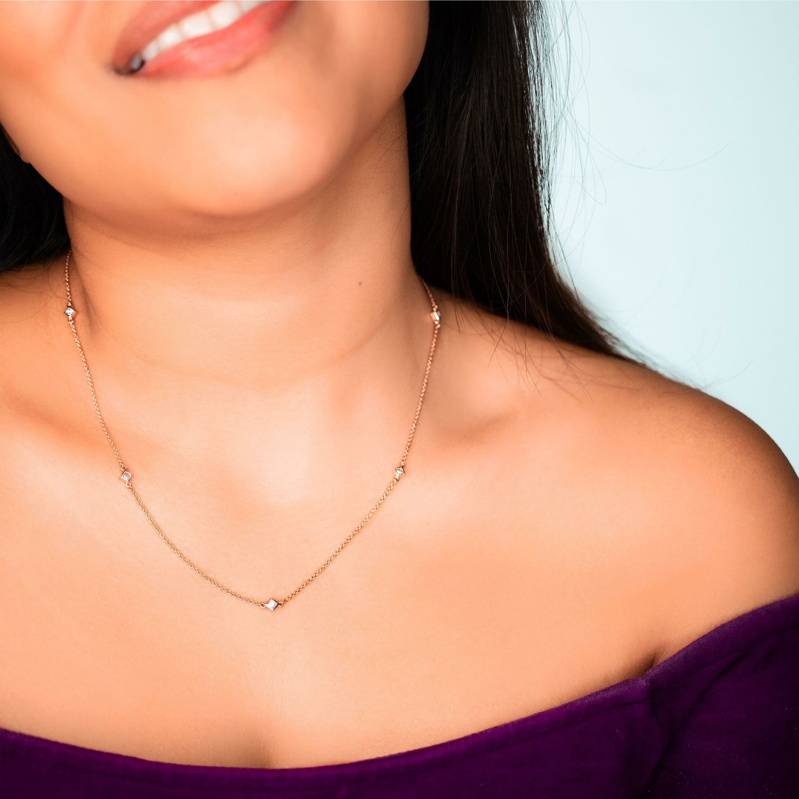 A Touch of Twinkle Necklace - Lumije New York