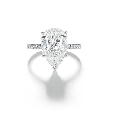GIA-Certified 5.08 Engagement Ring - Lumije New York