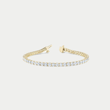 Signature 14K Yellow Gold Four-Prong Diamond Tennis Bracelet (H/I Color with VS/SI Clarity)