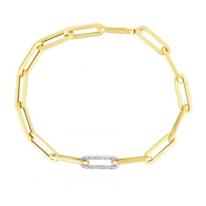 Paperclip & Ice Bracelet - Lumije New York
