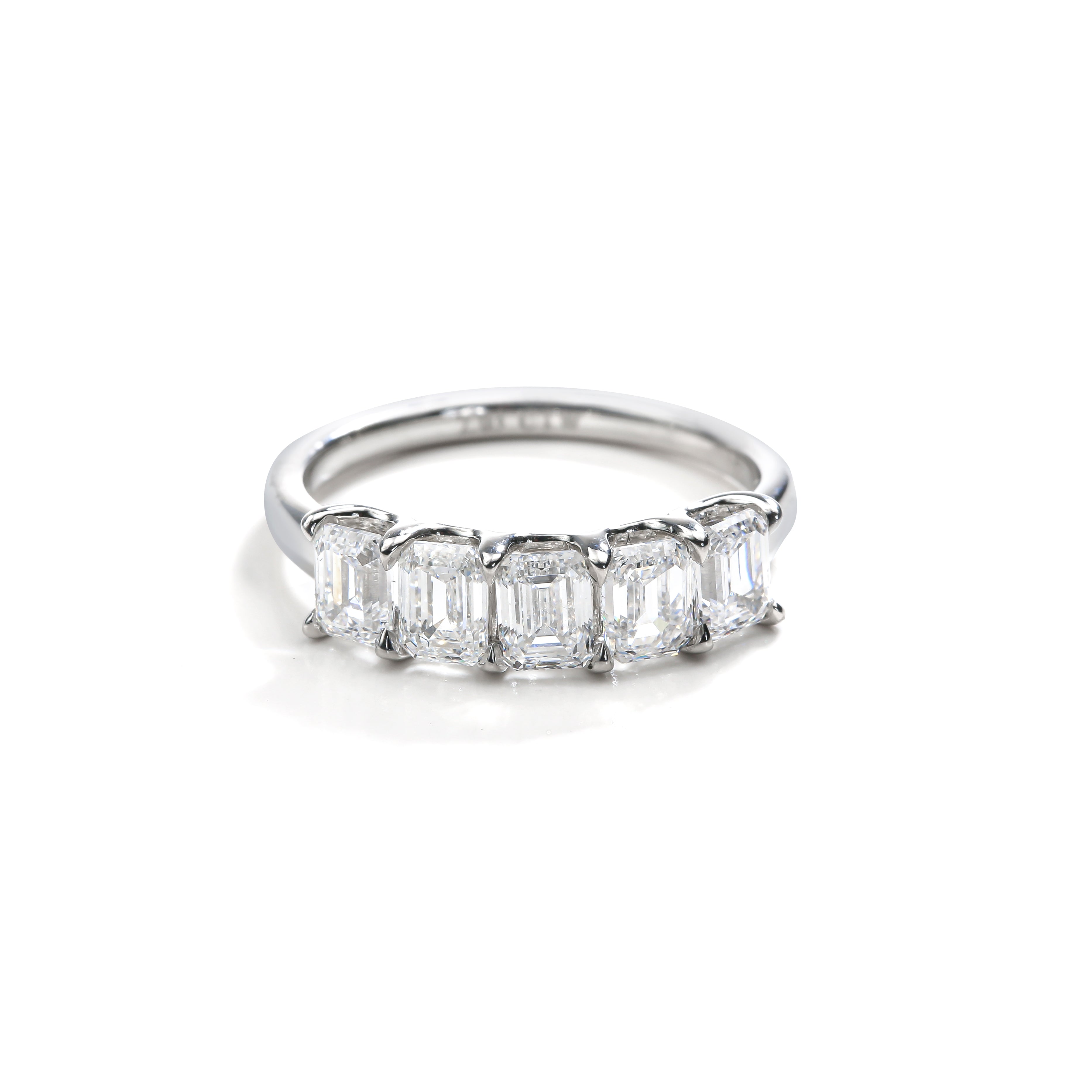 Wishlist 2.03 CTW Emerald-Cut Eternity Band