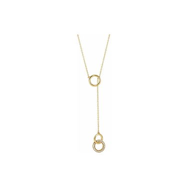 Diamond Lariat Necklace