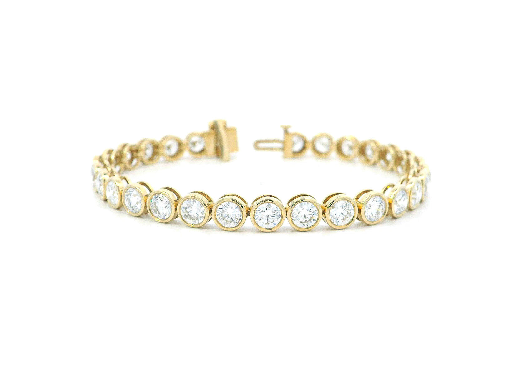 Lab Grown 10ct tw Diamond Tennis Bracelet