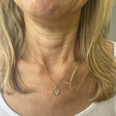 Dog Mom Diamond Necklace - Pet Mom Jewelry