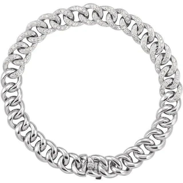 DIAMOND CUBAN LINK BRACELET