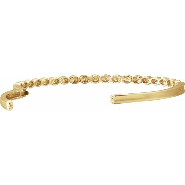 All Eyes on You Diamond Bangle