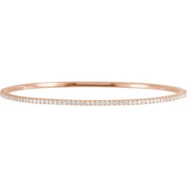 Happy to be Stacked 2.00 CTW Natural Diamond Bangle