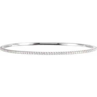 Happy to be Stacked 2.00 CTW Natural Diamond Bangle