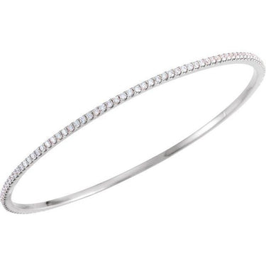 Happy to be Stacked 2.00 CTW Natural Diamond Bangle