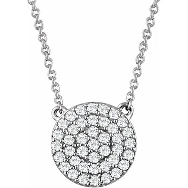 The More the Merrier Diamond Cluster Necklace