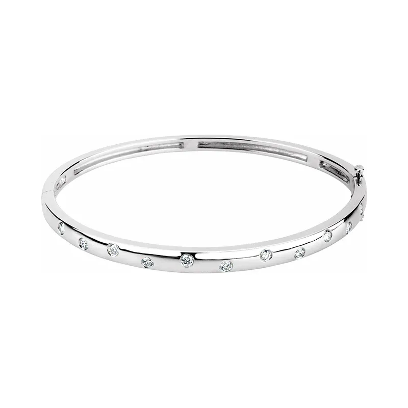 Oh My, My Diamond Embedded Bangle