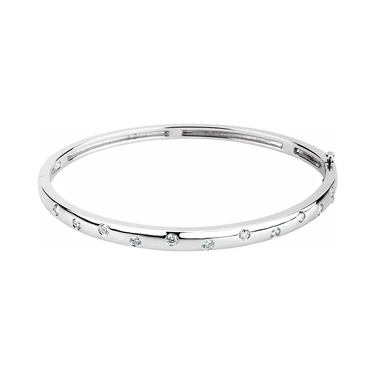 Oh My, My Diamond Embedded Bangle