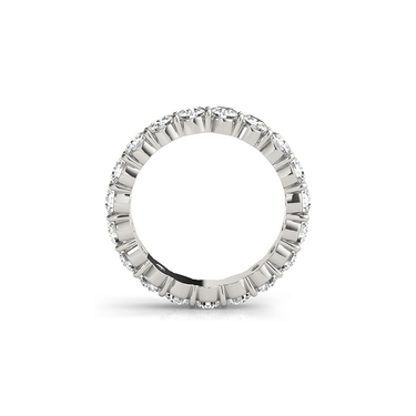 Signature 14K White Gold 4.00 Carat Eternity Band (I Color/I1 Clarity)