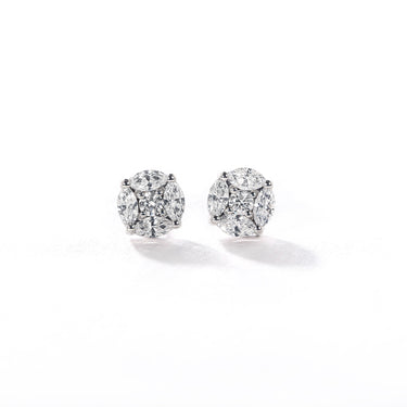 Multi-Diamond Studs