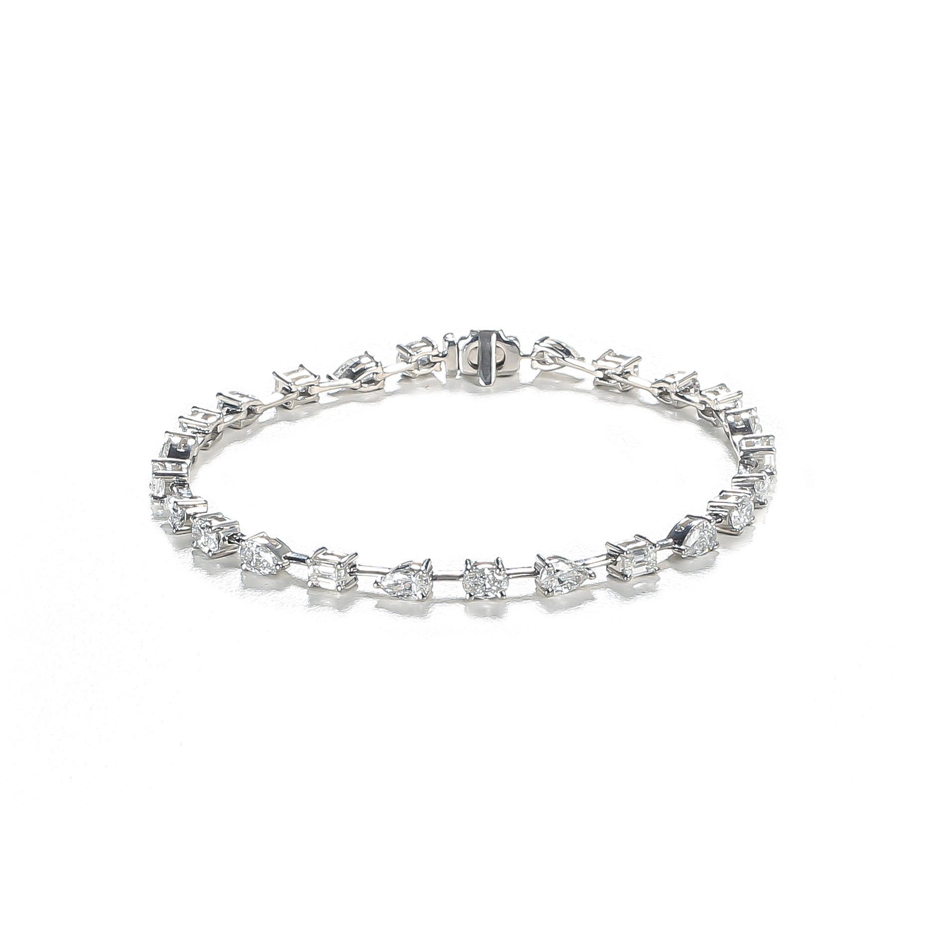 Must Have Multi-Shape Diamond Tennis Bracelet