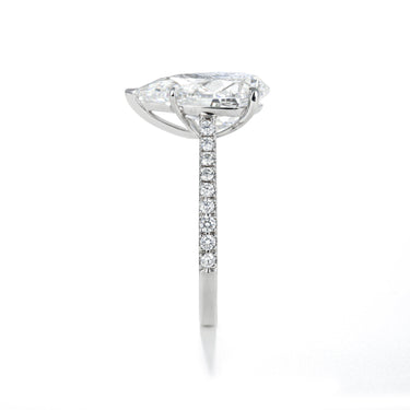 GIA-Certified 5.08 Engagement Ring - Lumije New York