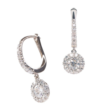 Hanging Diamond Earrings - Lumije New York