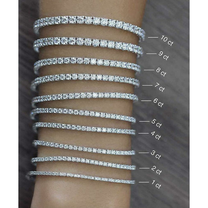 14K Gold All A Flutter Bracelet with 0.75 CTW Diamonds