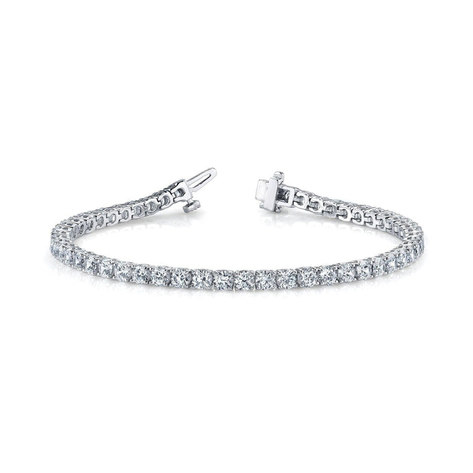 Bezel Diamond Tennis Bracelet – Henri Noël