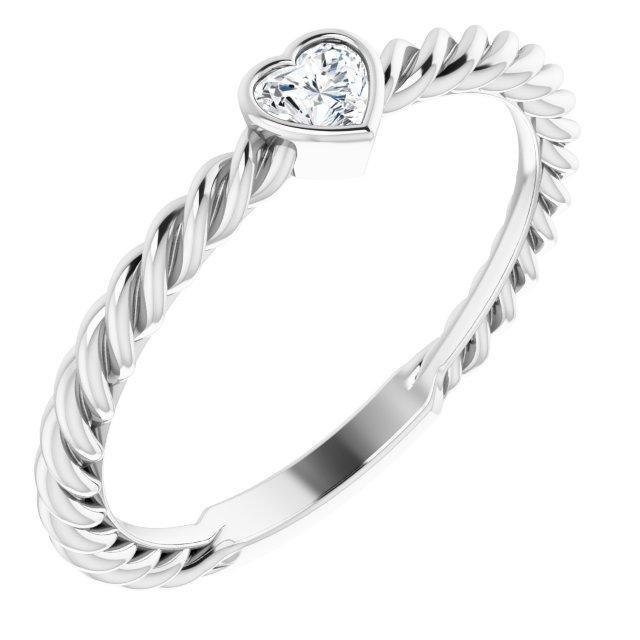 Twisted Heart Ring - Lumije New York