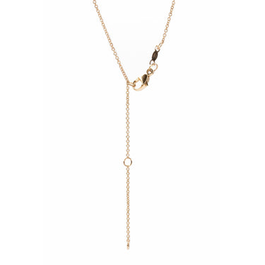 "V" Shape Bar Diamond Necklace - Lumije New York